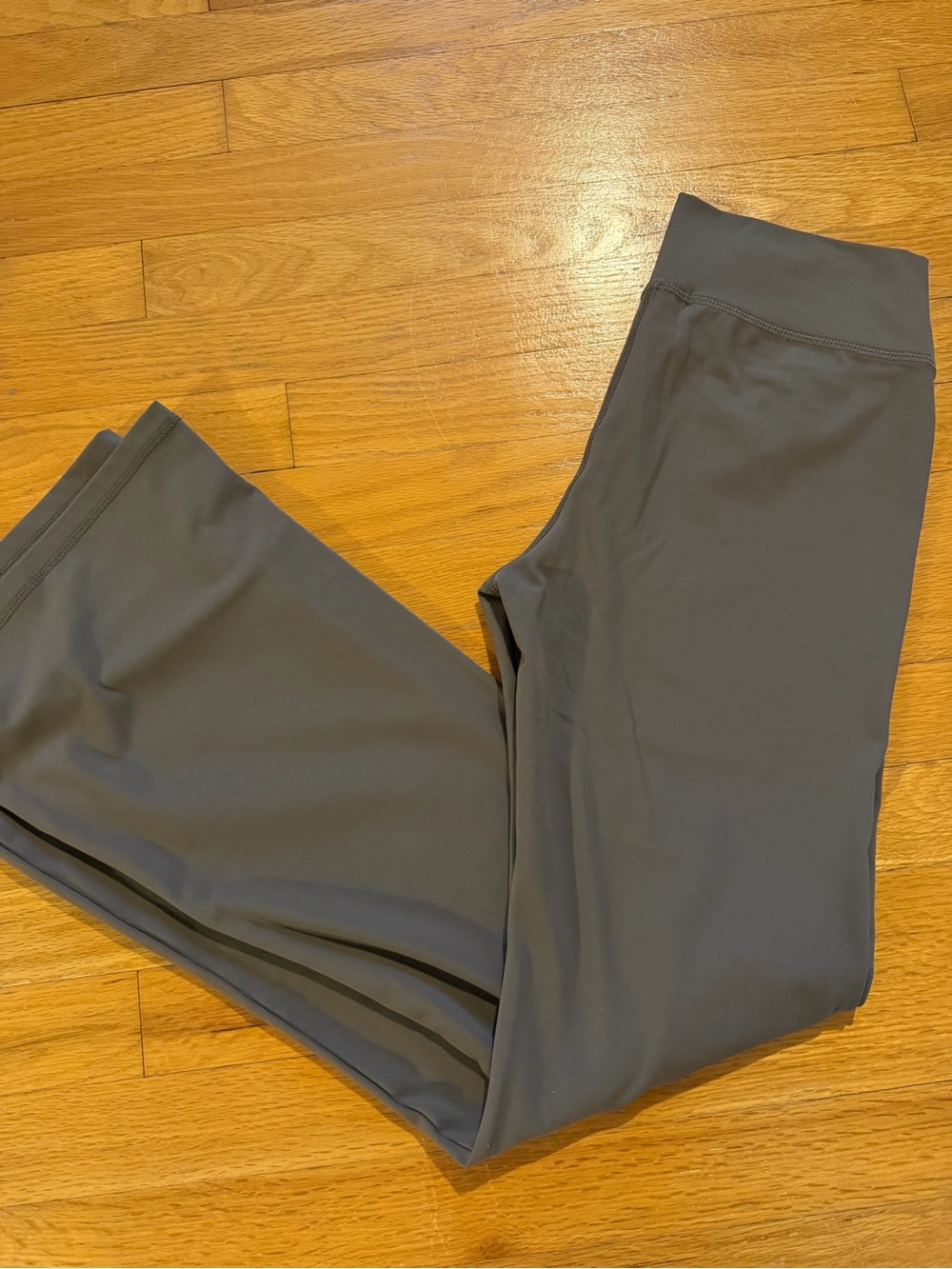 Suede brown/tan leggings